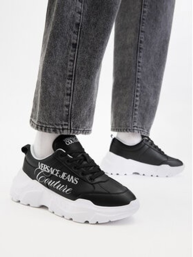Versace Jeans Couture Sneakersy 80VA3SC1 ZPB69 899 Czarny