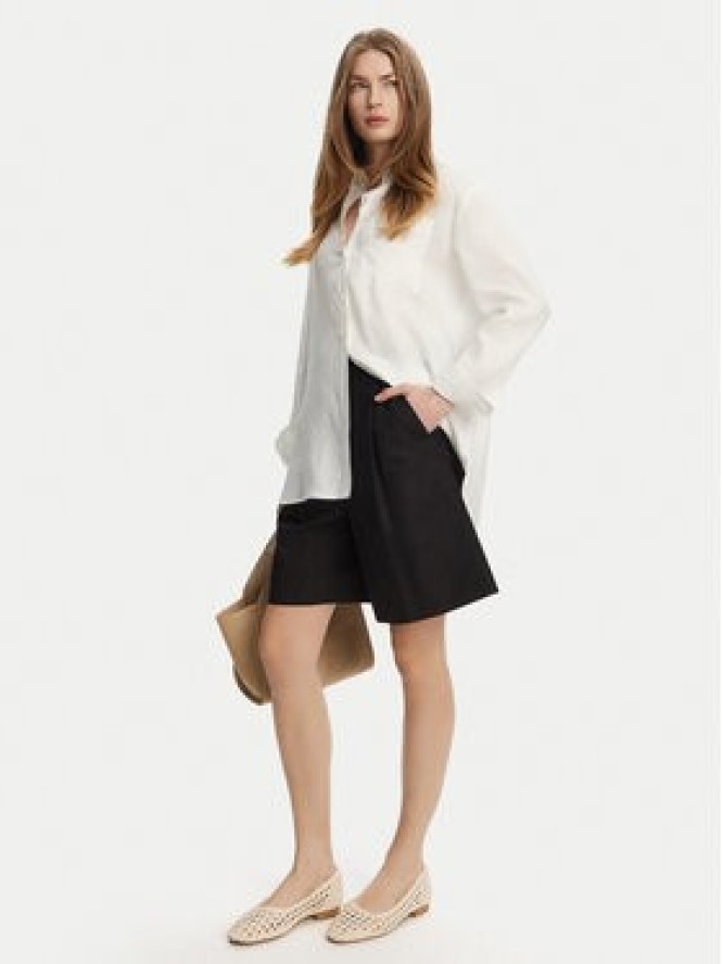 Weekend Max Mara Bermudy Ecuba 2515141032 Czarny Regular Fit