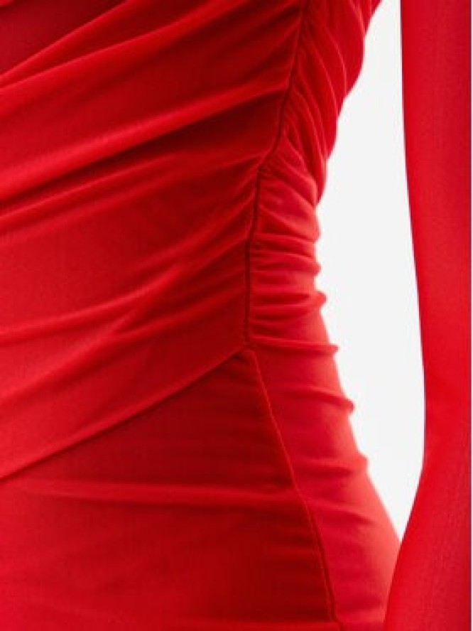 PINKO Sukienka koktajlowa 104838 A2H1 R48 Czerwony Slim Fit