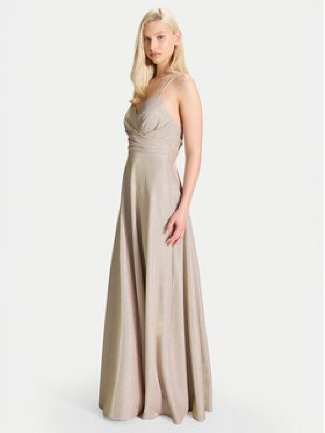 Hey Kyla Sukienka wieczorowa 5AK044HK Złoty Regular Fit