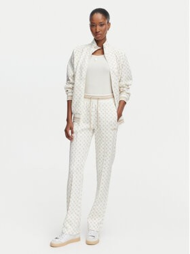 Guess Bluza V5YQ03 KB212 Kremowy Regular Fit