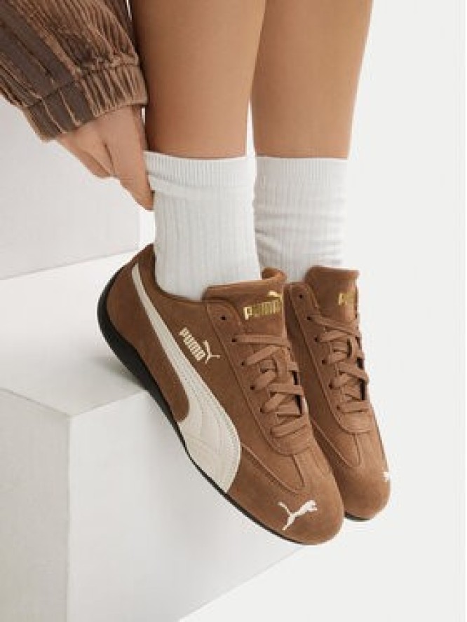 Puma Sneakersy 398846 Brązowy