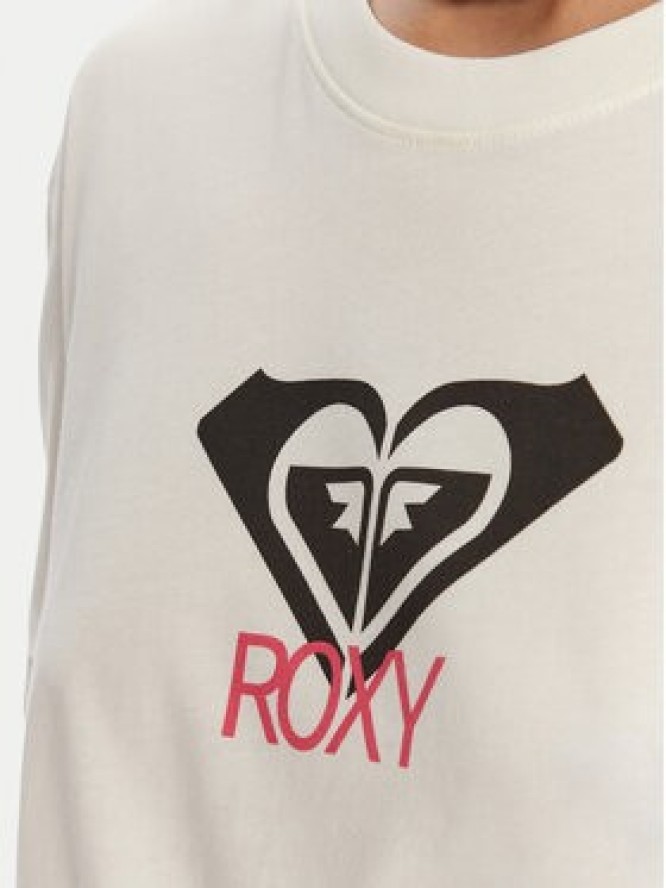 Roxy Bluzka Hangloose Art Ls ERJZT06035 Écru Regular Fit
