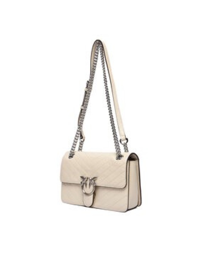 PINKO Torebka Love One Light Mini Al 25-26 PLTT 106173 A2JC Écru