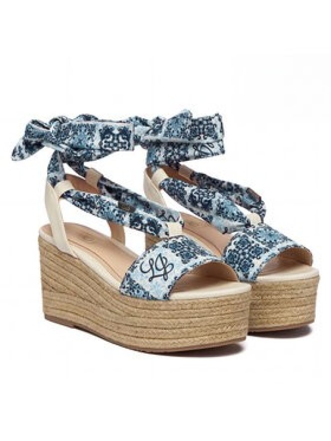 Liu Jo Espadryle Bali 03 SA6087 TX133 Niebieski