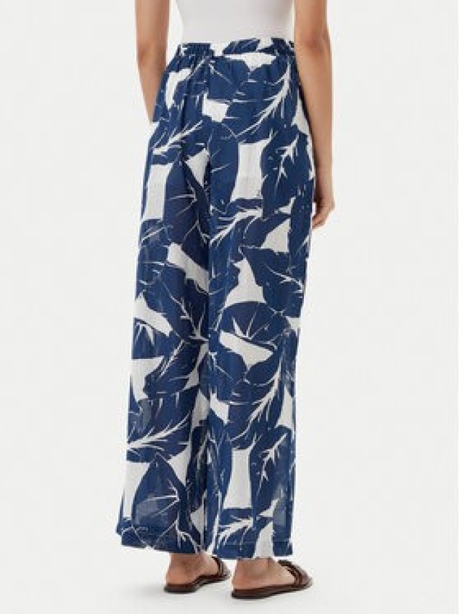 Gaudi Spodnie materiałowe 511FD25012 Granatowy Relaxed Fit