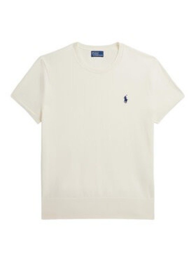 Polo Ralph Lauren T-Shirt 211971872003 Écru Slim Fit