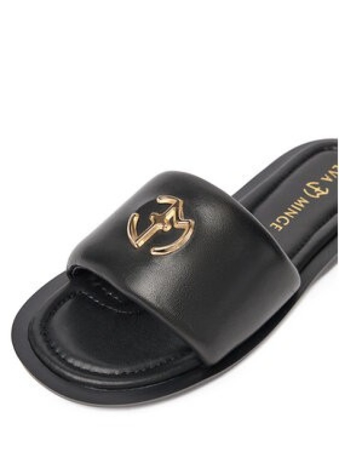 Eva Minge Klapki POPPY-LT102-13 Czarny