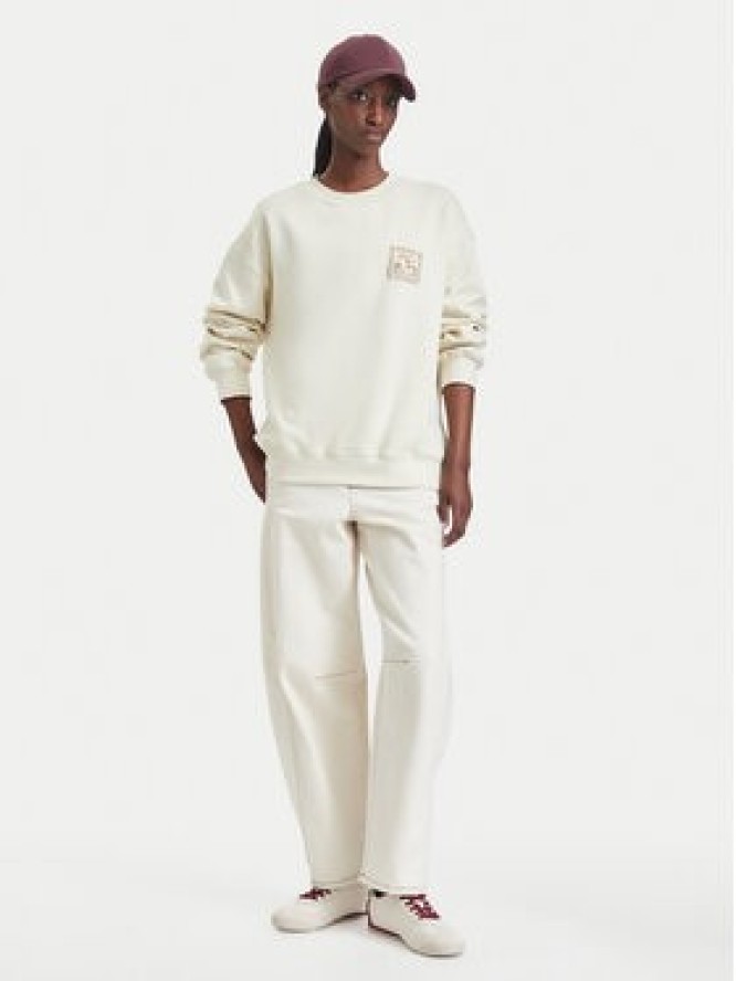 Quiksilver Bluza EQWFT03188 Beżowy jasny Oversize