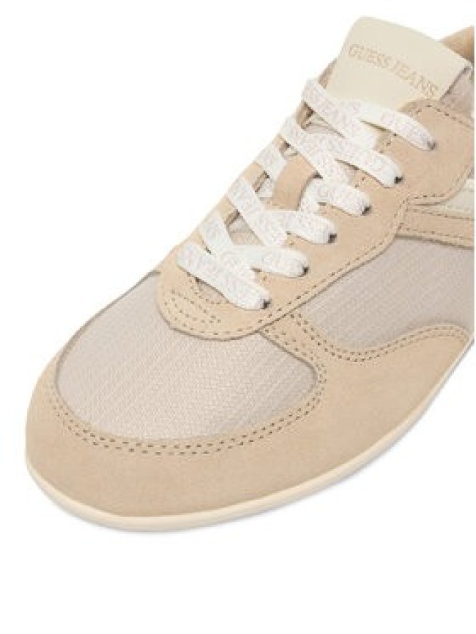 Guess Jeans Sneakersy EO-GJ2128 Beżowy