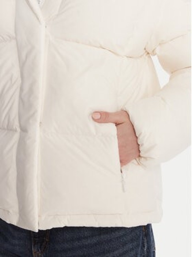 Tommy Jeans Kurtka puchowa Alaska DW0DW21623 Écru Relaxed Fit