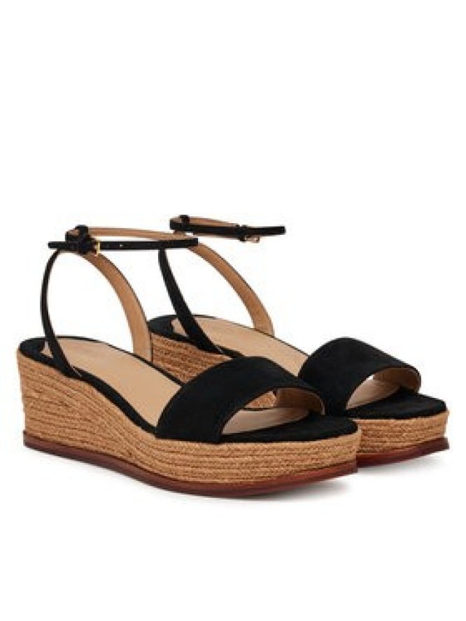 LAUREN RALPH LAUREN Espadryle Leona 802920421001 Czarny