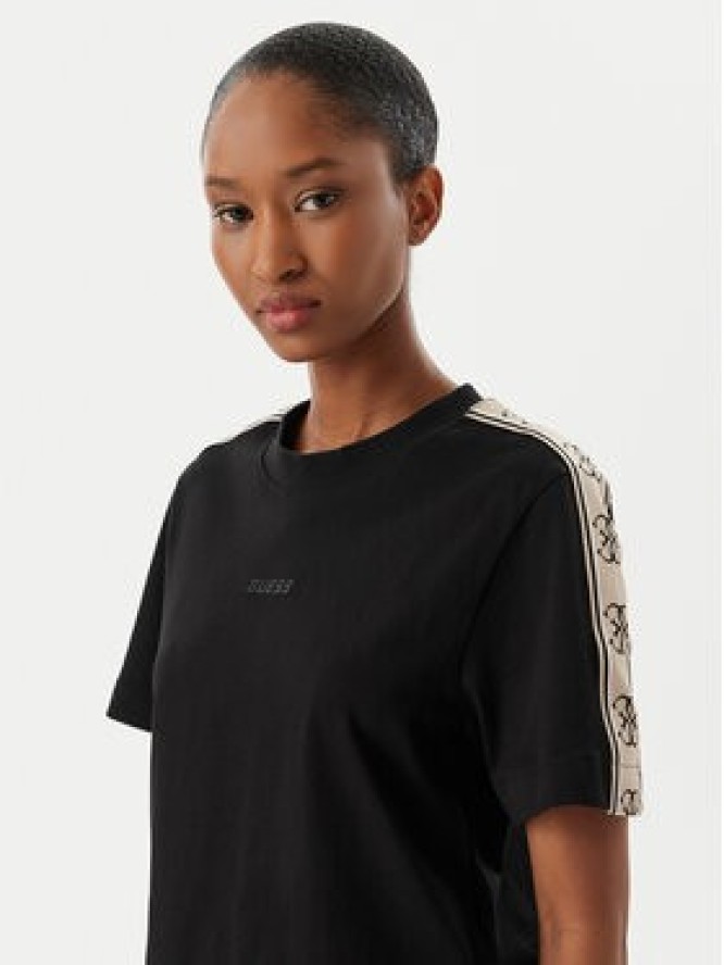 Guess T-Shirt V3RI08 I3Z14 Czarny Relaxed Fit