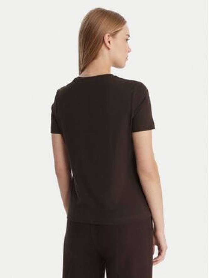 Guess T-Shirt V6RI07 J1314 Brązowy Regular Fit