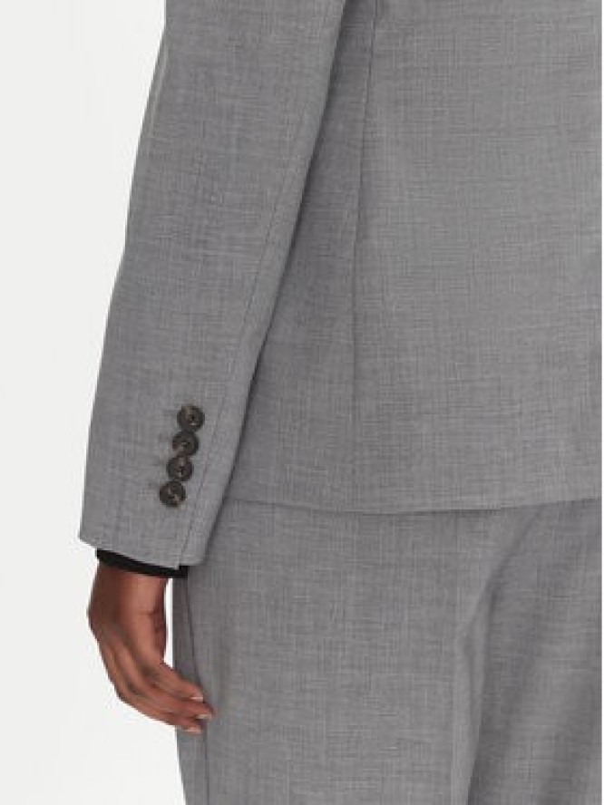 BOSS Marynarka Jaleto9 50543302 Szary Slim Fit