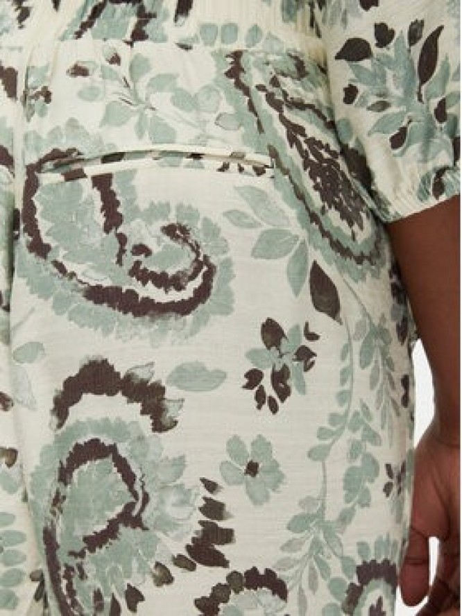 Fransa Spodnie materiałowe 20615422 Zielony Regular Fit