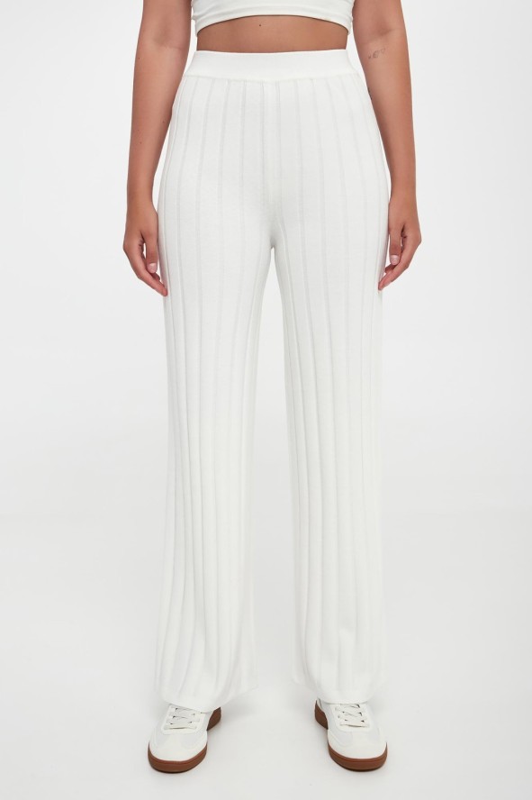 Spodnie damskie dzianinowe Tema MM