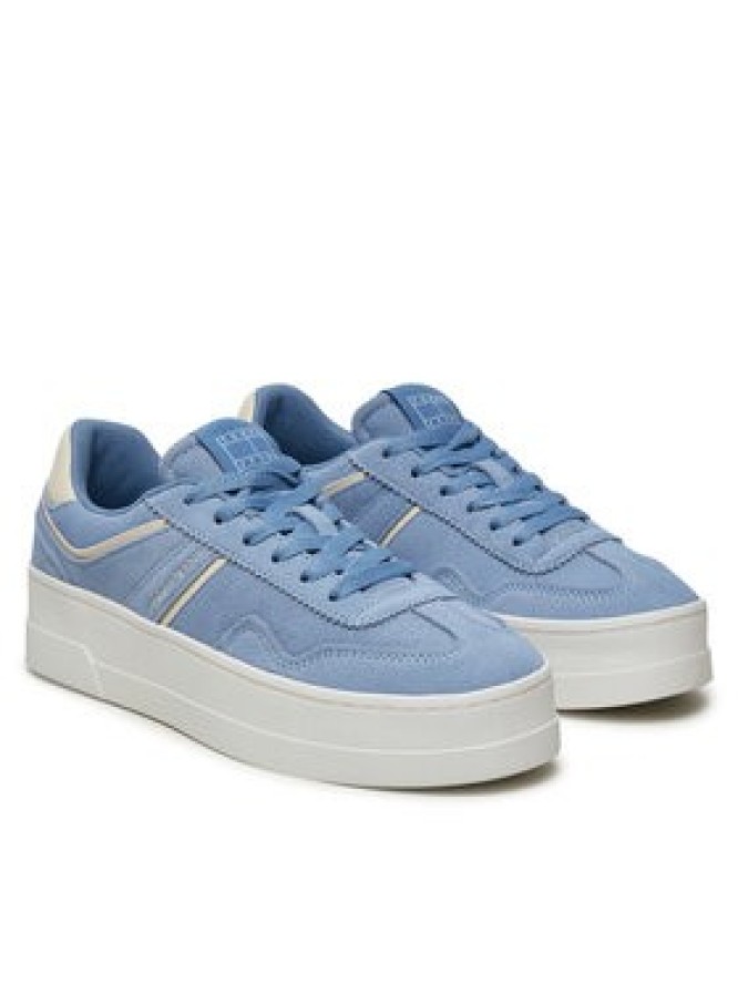 Tommy Jeans Sneakersy The Greenwich Flatform Elevated EN0EN02676 Szary