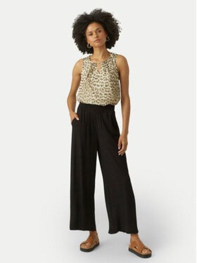 Vero Moda Spodnie palazzo Menny 10282478 Czarny Wide Leg