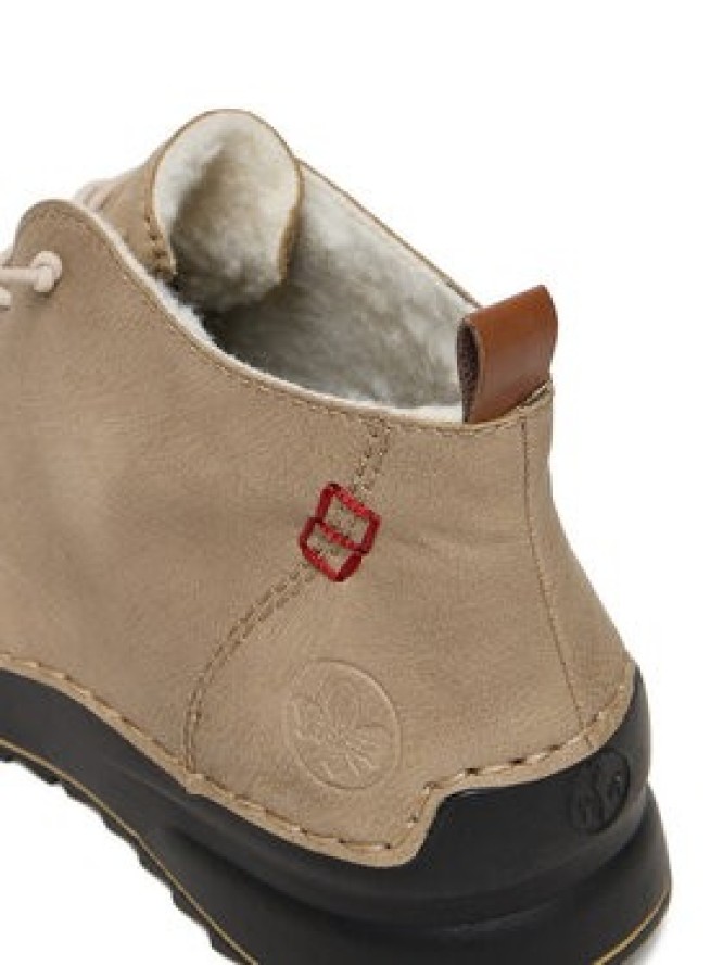Rieker Trzewiki 51510-60 Beżowy
