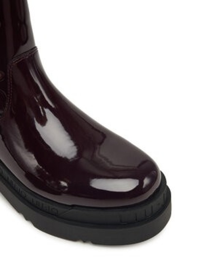 Liu Jo Botki Love 63 SF5067 EX004 Bordowy