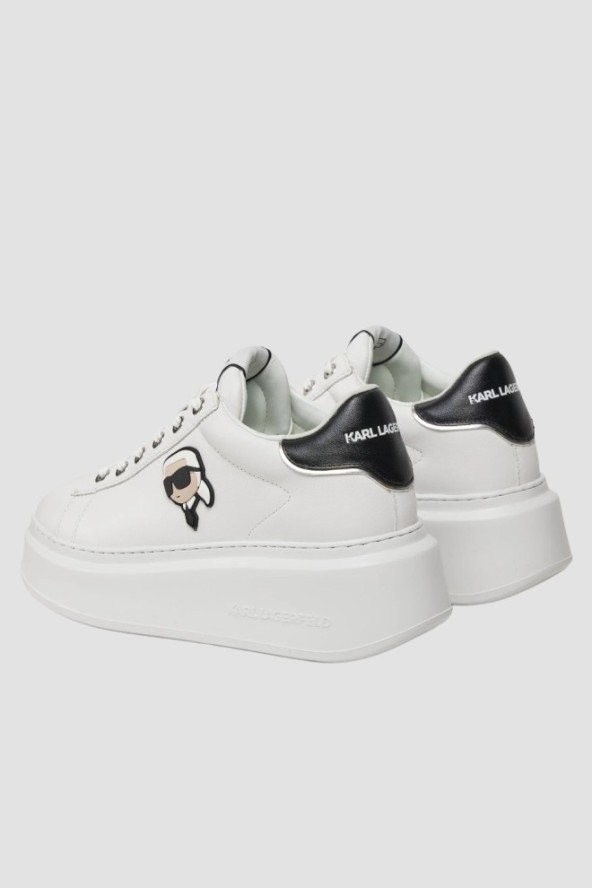 KARL LAGERFELD Białe sneakersy damskie ANAKAPRI Karl NFT, Rozmiar 40