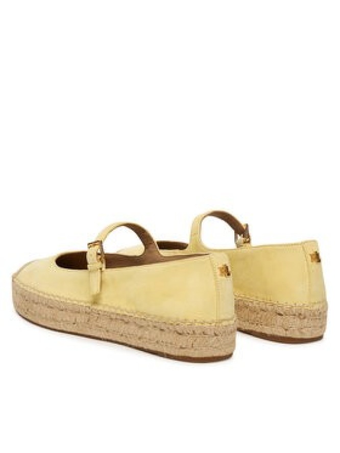 LAUREN RALPH LAUREN Espadryle 802P06401005 Żółty