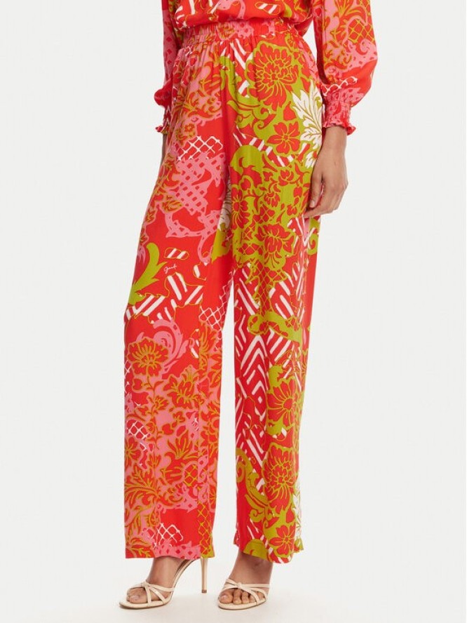 Gaudi Spodnie materiałowe 511BD25026 Pomarańczowy Relaxed Fit