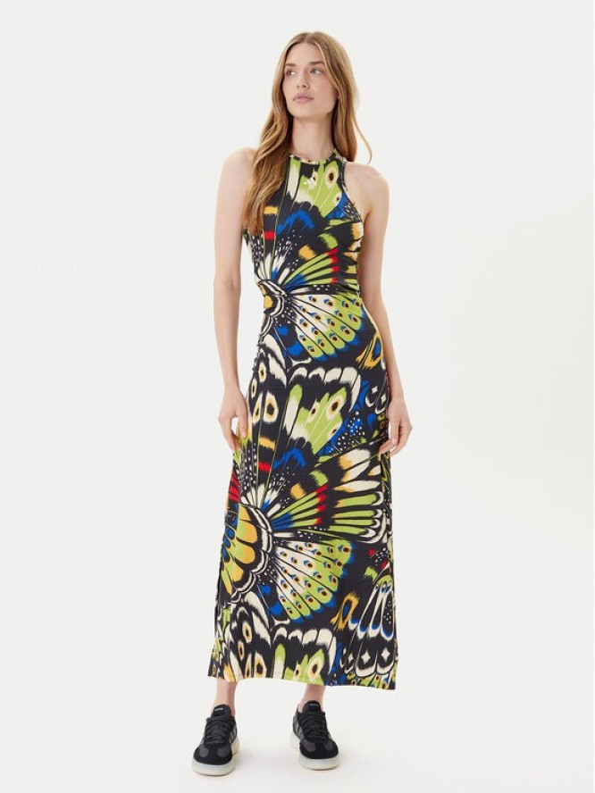 adidas Sukienka codzienna FARM Premium JL8610 Kolorowy Slim Fit