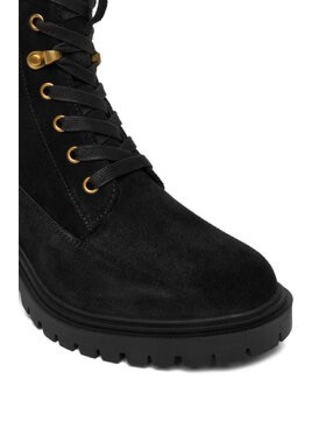 Tommy Hilfiger Trzewiki Th Shearling Lace Up Boot FW0FW08999 Czarny