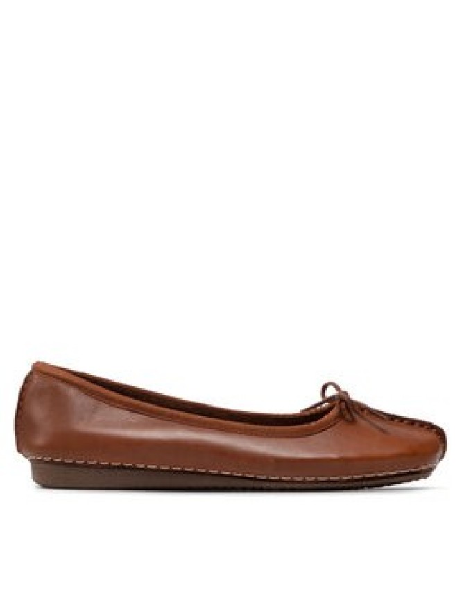 Clarks Baleriny Freckle Ice 203529304 Brązowy