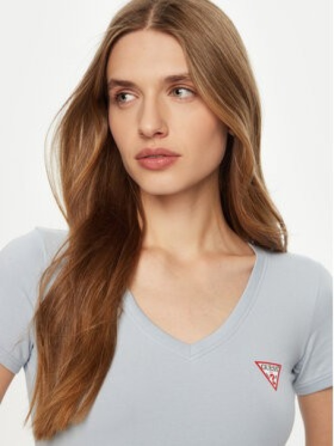 Guess T-Shirt 159539 Zielony Classic Fit