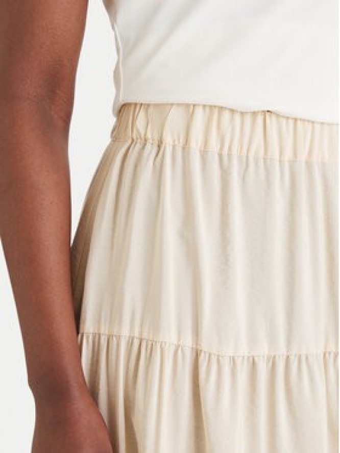 Marella Spódnica maxi Ciocca 2613101084 Écru Regular Fit