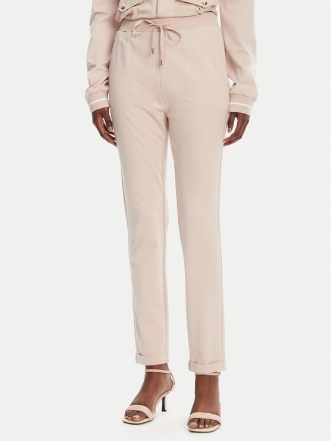 Liu Jo Sport Spodnie dresowe TA5303 J5942 Beżowy Regular Fit