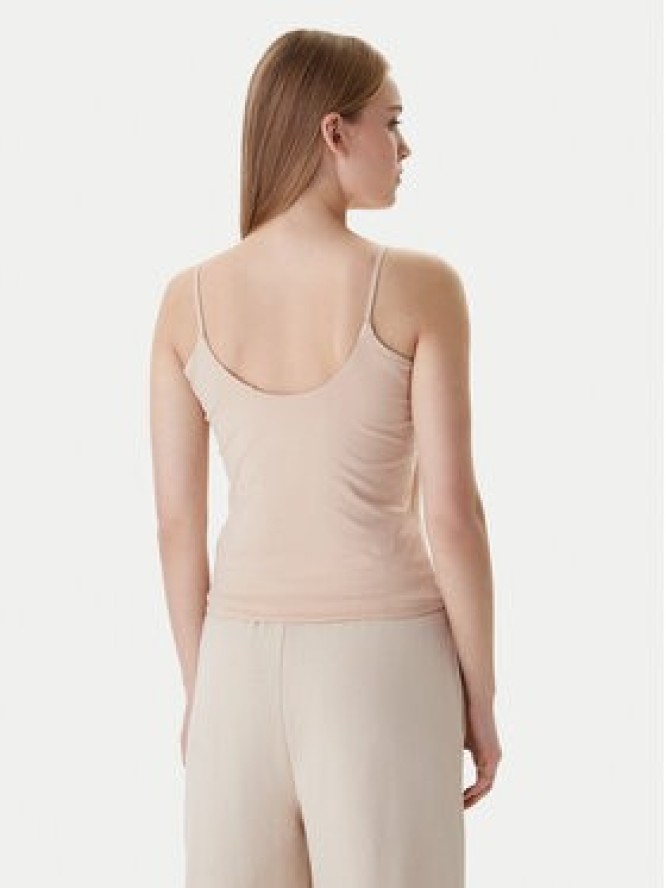 Guess Top V5GP22 J1314 Beżowy Slim Fit