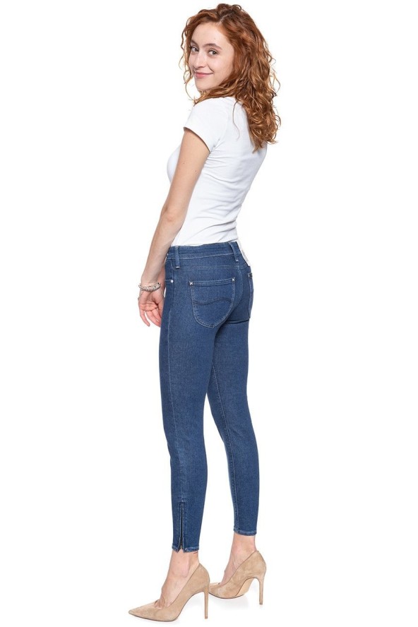 SPODNIE DAMSKIE LEE SCARLETT CROPPED CLEAN SAY L30CROJJ 112106400