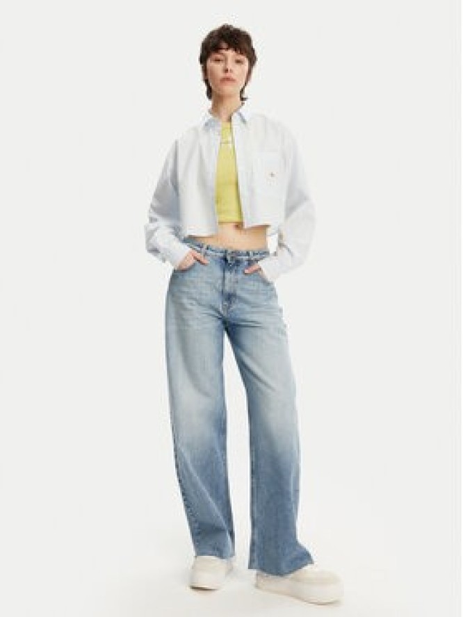 Calvin Klein Jeans Koszula J20J225078 Błękitny Regular Fit