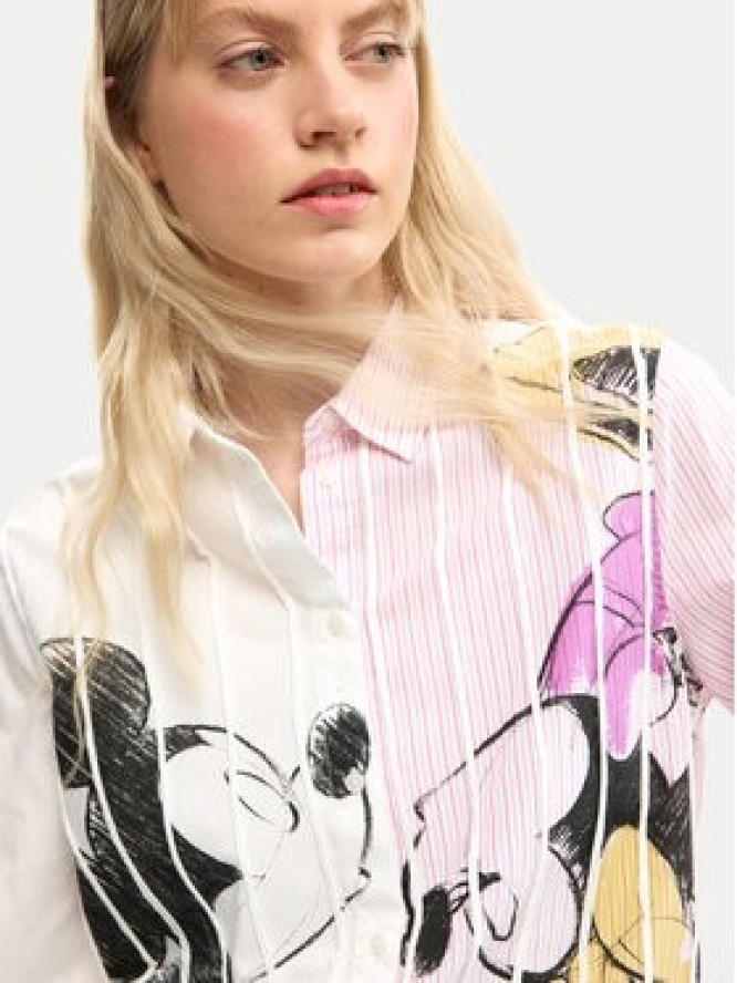 Desigual Koszula Lovit Disney 26SWCW19 Kolorowy Regular Fit