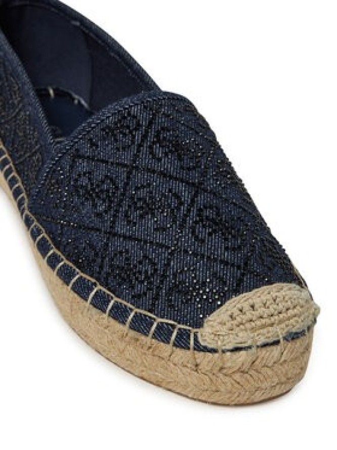 Guess Espadryle FLJODY DEN14 Granatowy