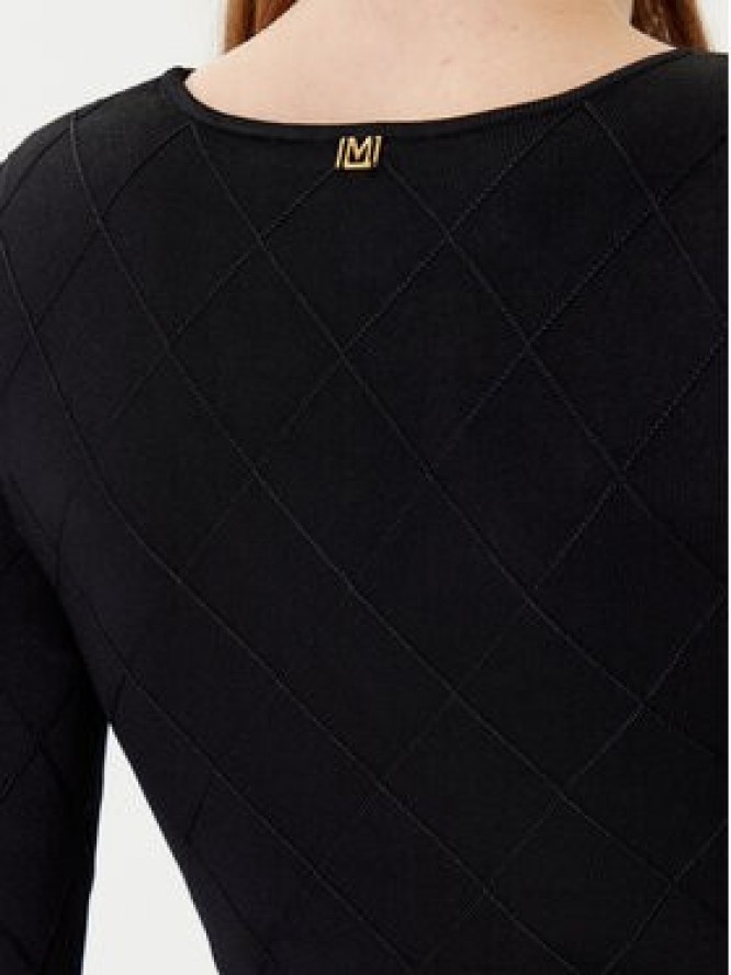 Marciano Guess Sukienka dzianinowa 5YGK23 5036Z Czarny Slim Fit