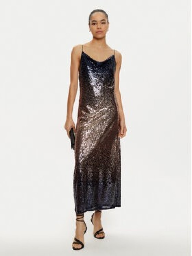 ONLY Sukienka koktajlowa Lola 15334031 Brązowy Regular Fit