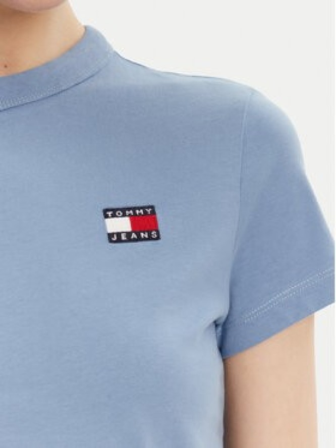 Tommy Jeans T-Shirt DW0DW20153 Niebieski Regular Fit