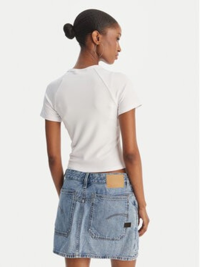 Juicy Couture T-Shirt Baby JCWCT126317 Biały Slim Fit