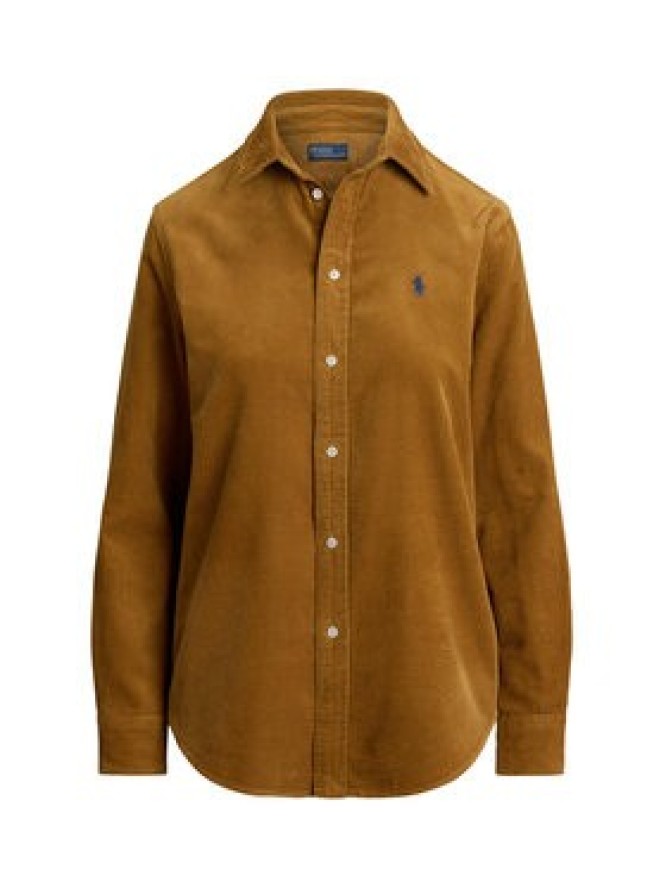 Polo Ralph Lauren Koszula 211A93203004 Brązowy jasny Regular Fit