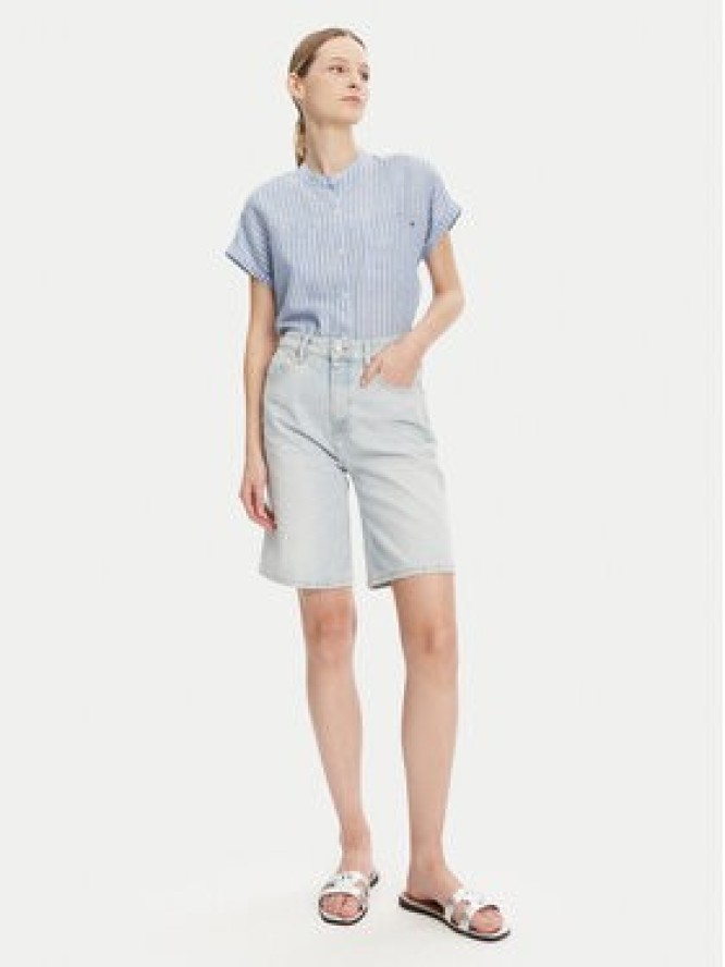 Tommy Hilfiger Koszula WW0WW44715 Błękitny Regular Fit