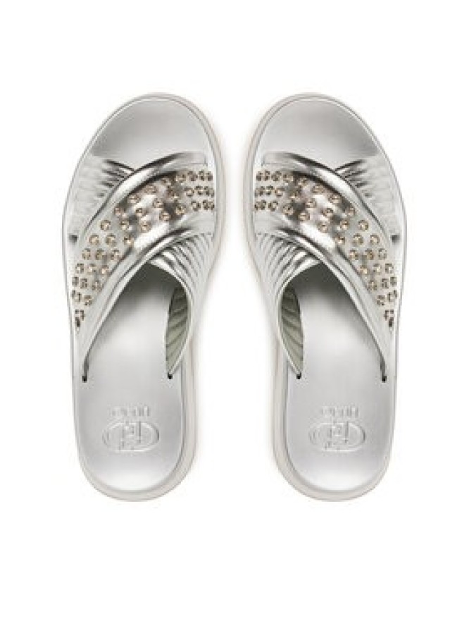 Liu Jo Klapki Dreamy Sandal 05BA5091 EX187 Srebrny