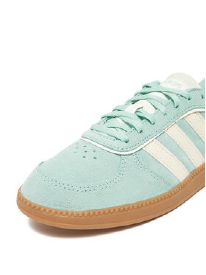 adidas Sneakersy BREAKNET SLEEK SUEDE IH5469 Niebieski