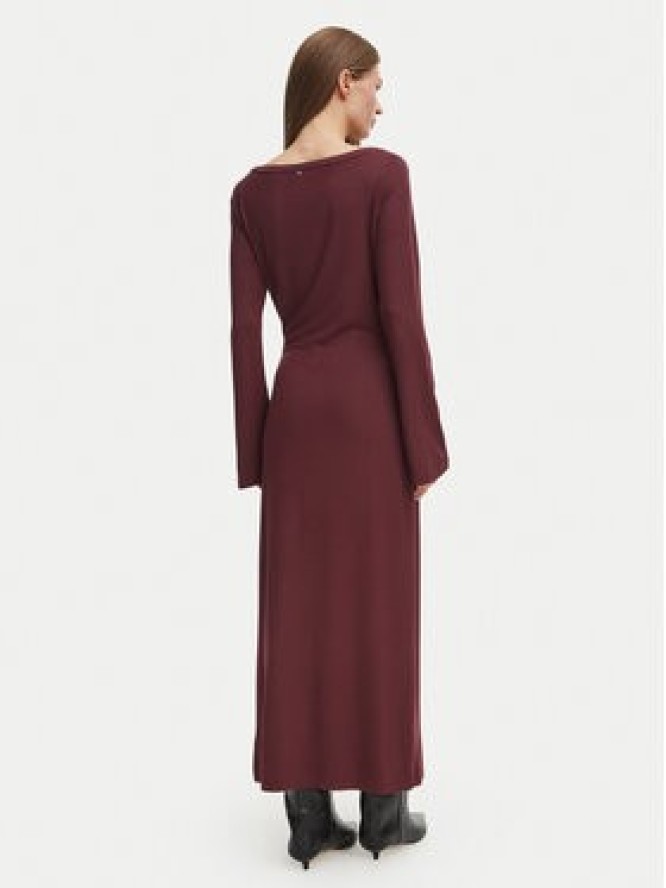 BOSS Sukienka codzienna 50568970 Bordowy Regular Fit