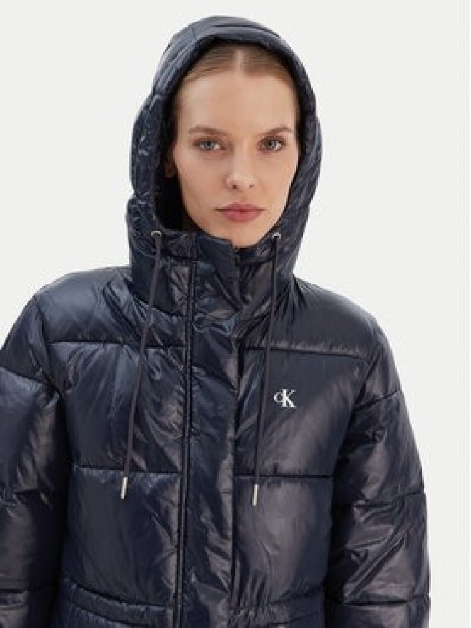 Calvin Klein Jeans Kurtka zimowa LV047D506G Granatowy Relaxed Fit