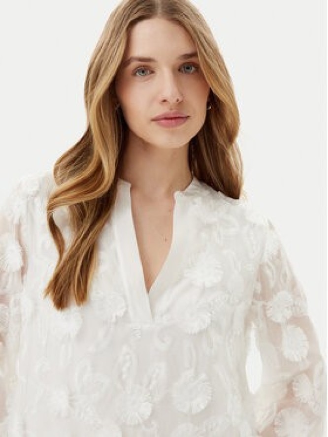 JOOP! Sukienka koktajlowa 58 252D58Delina 30046677 Écru Regular Fit